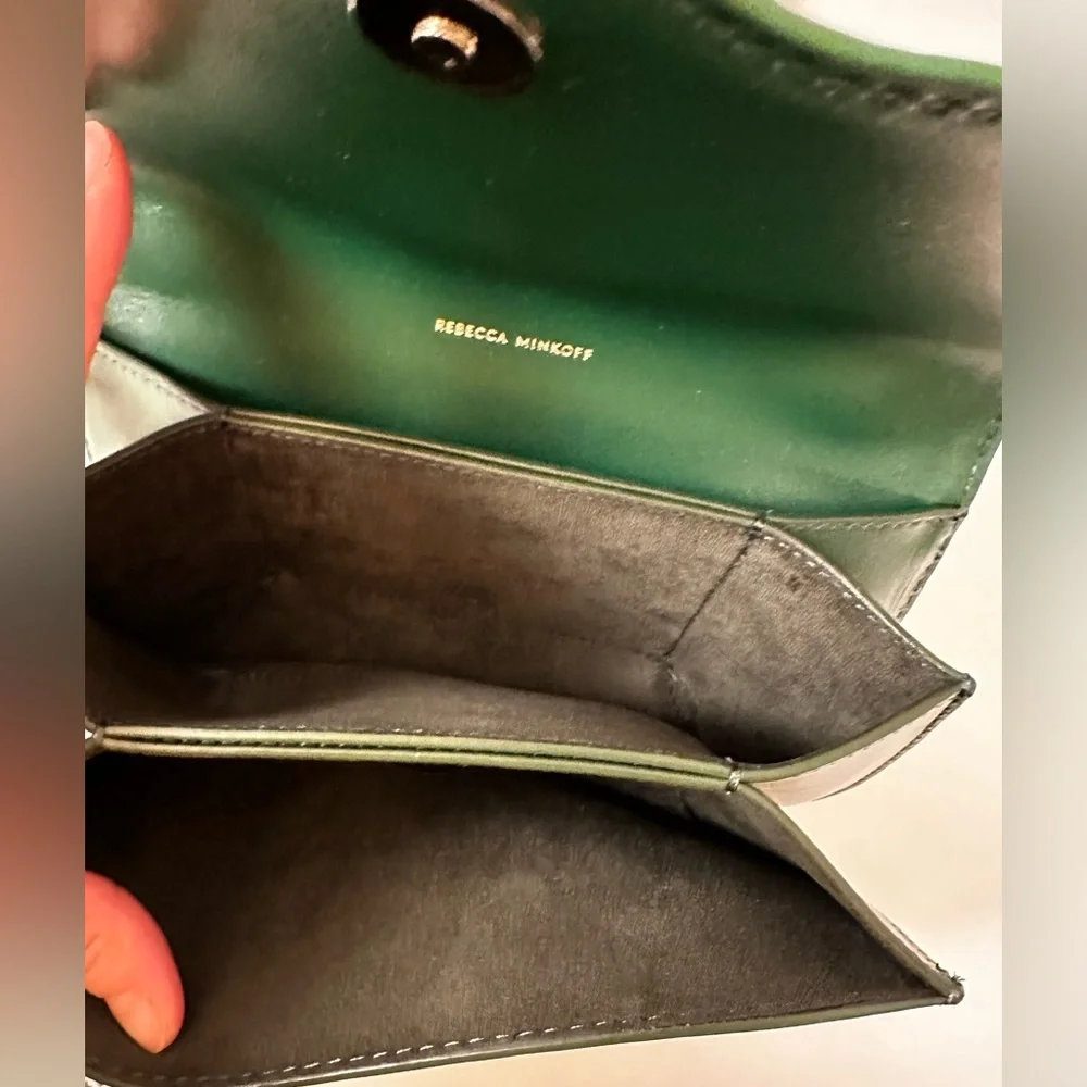 Rebecca Minkoff Green Crossbody leather Bag